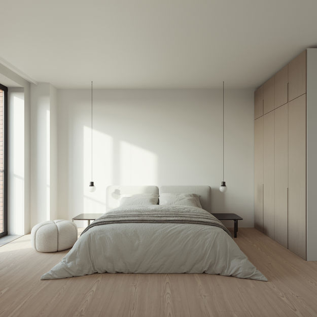 3d visualisatie slaapkamer door Box media