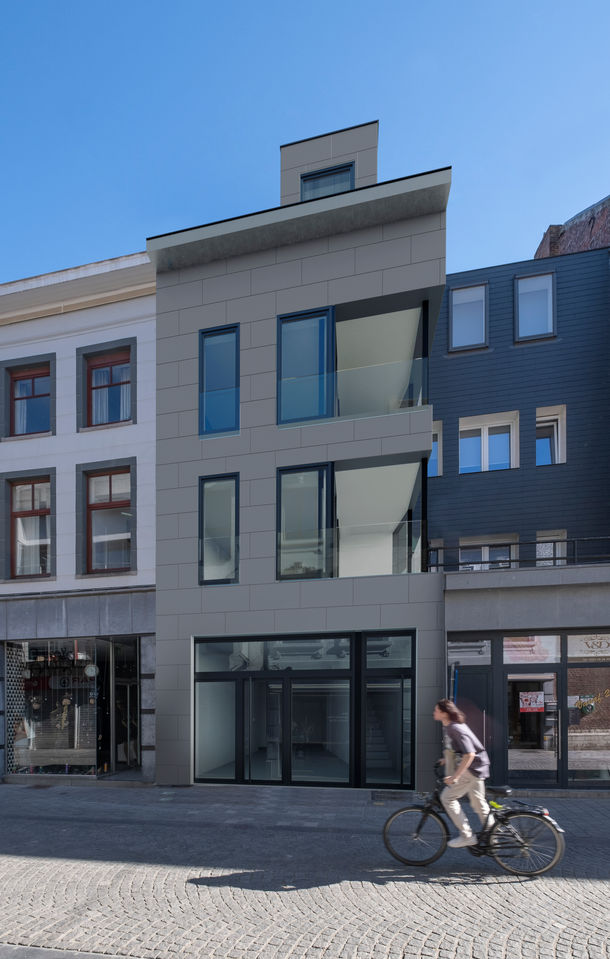 3d visualisatie van een studenten kamers in België door Box media