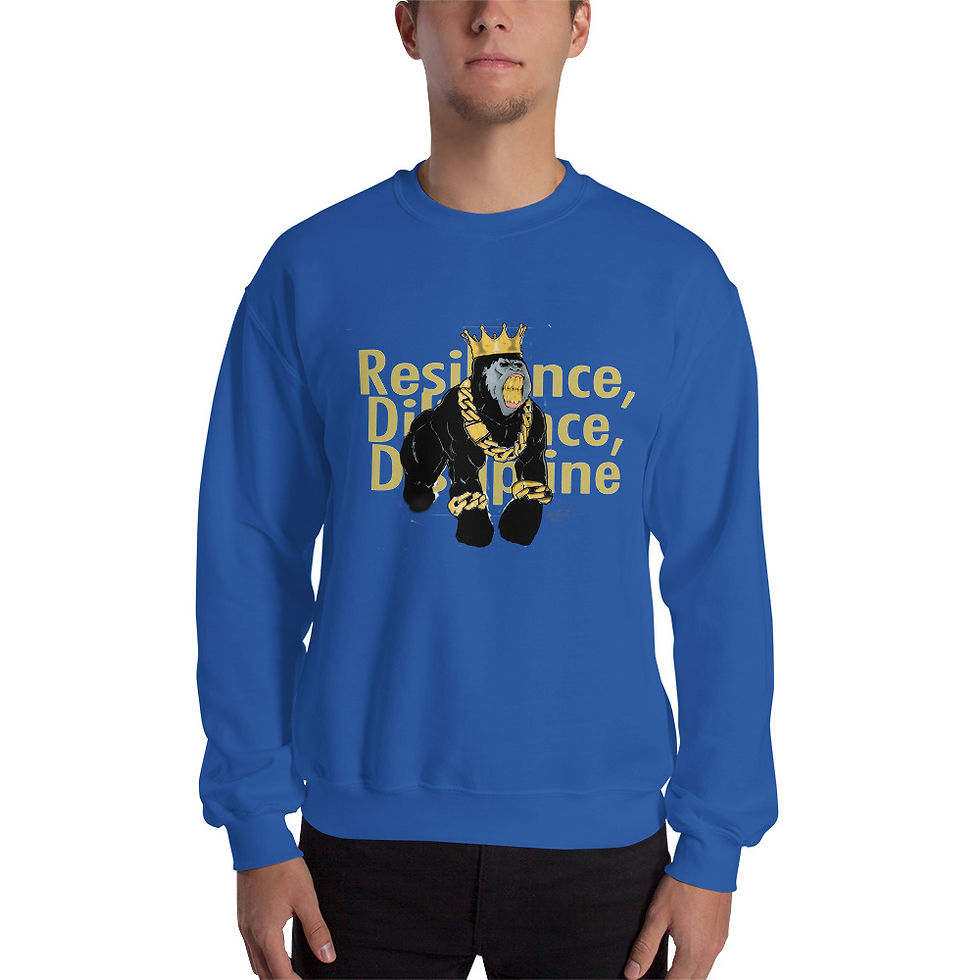 Thumbnail: RESILIENCE, DILIGENCE, DISCIPLINE CREWNECK