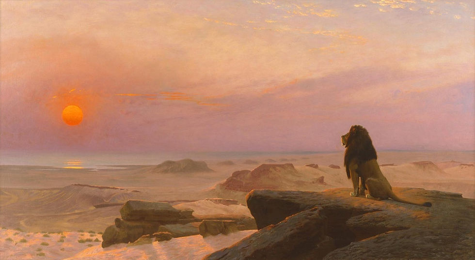 The Two Majesties painting