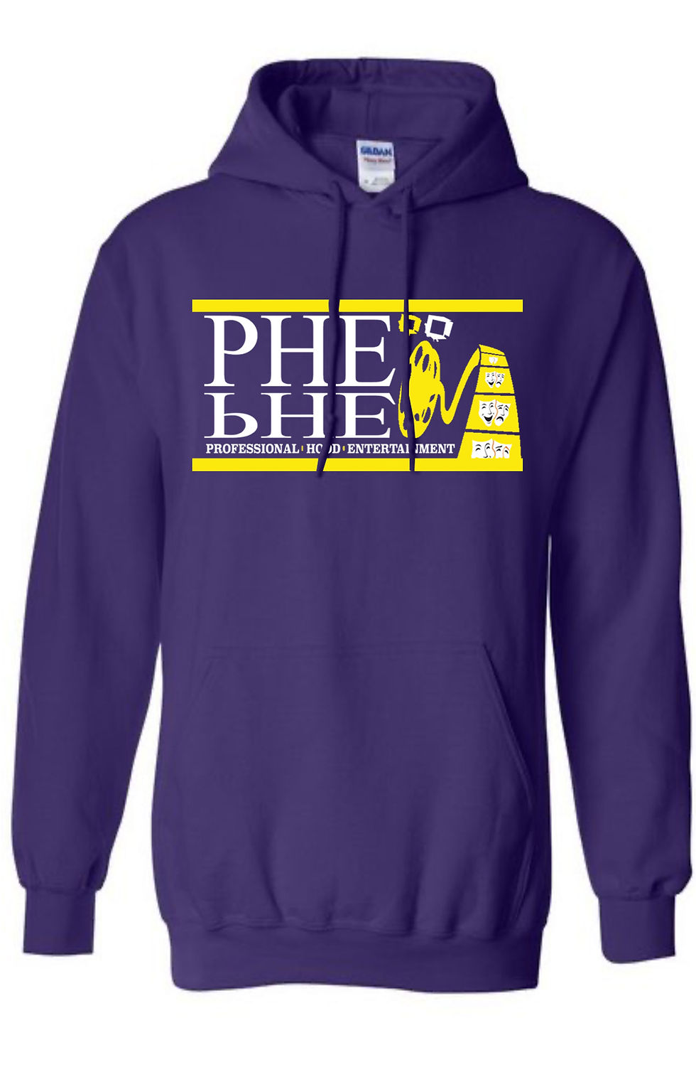 Thumbnail: PHE NFL/NBA Unisex Hoodies Yellow-White