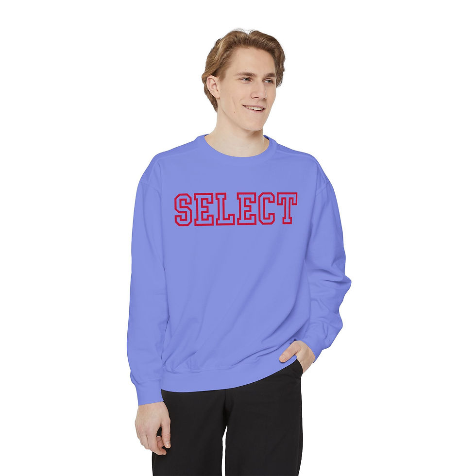 Thumbnail: SELECT Varsity Sweatshirt — Retro Athletic Crewneck