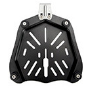 Miniatura: 45L X Design Silver+Black Motorcycle Top Box Aluminum Alloy Waterproof Durable M