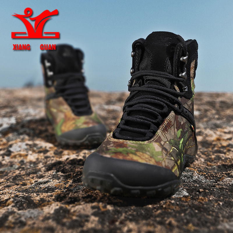 Miniatura: New Hiking Shoes Men Hiking Snow Boots Military boots Camping Tactical Boots Men