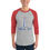 Thumbnail: 3/4 sleeve raglan shirt