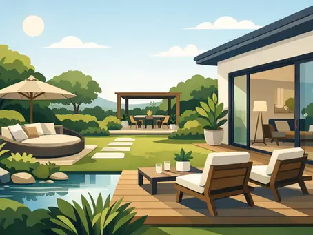 Progettare il giardino come estensione dello spazio abitativo – partendo dalla planimetria