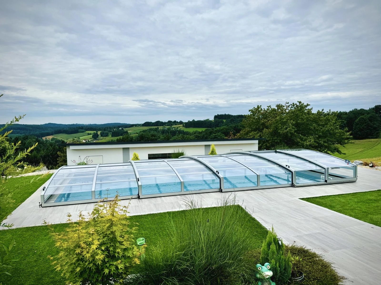 BALNEO Pool Überedachung