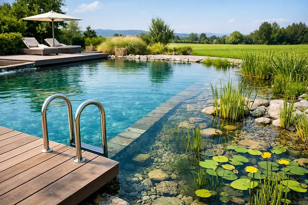 Der Biopool für klares Wasser ohne Chlor