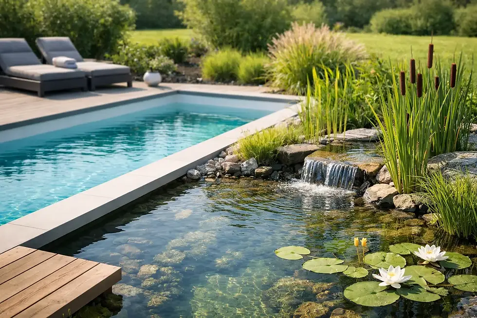 Biologische Poolwasseraufbereitung ohne Chemie
