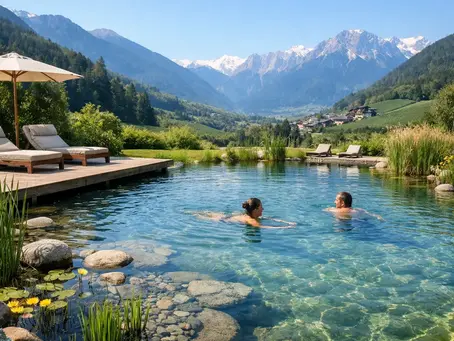 Biopiscine Alto Adige per un bagno senza cloro