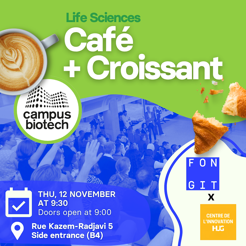 Life Sciences Café+Croissant with HUG Innovation Center