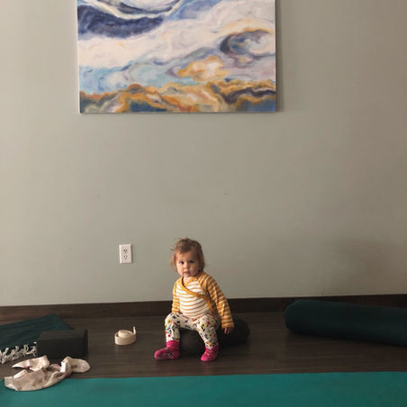Mama’s Yoga Practice