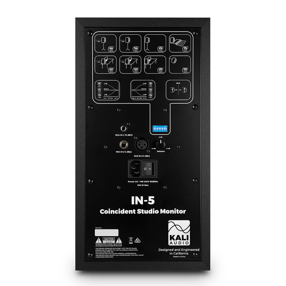 Thumbnail: IN-5 "Independence" 5 Inch 3WAY Powered Studio Monitor