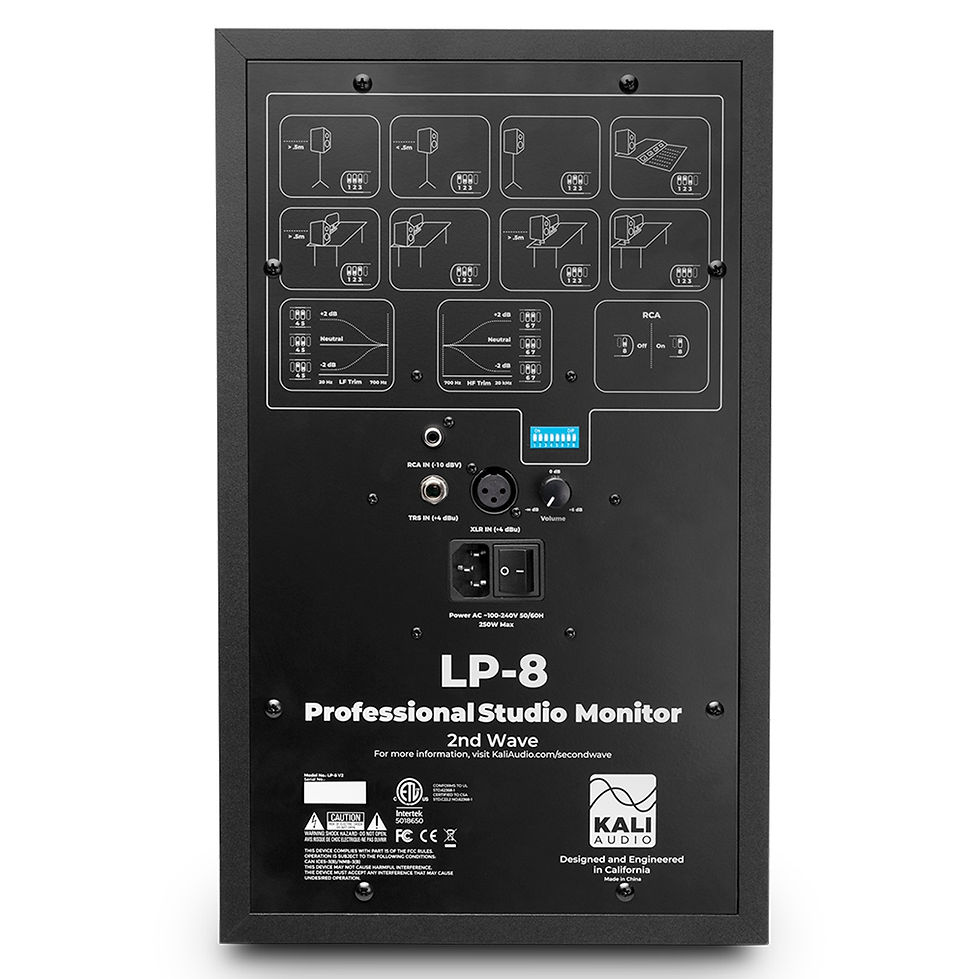 Thumbnail: "Lone Pine" v2 8 Inch 2 WAY Powered Studio Monitor