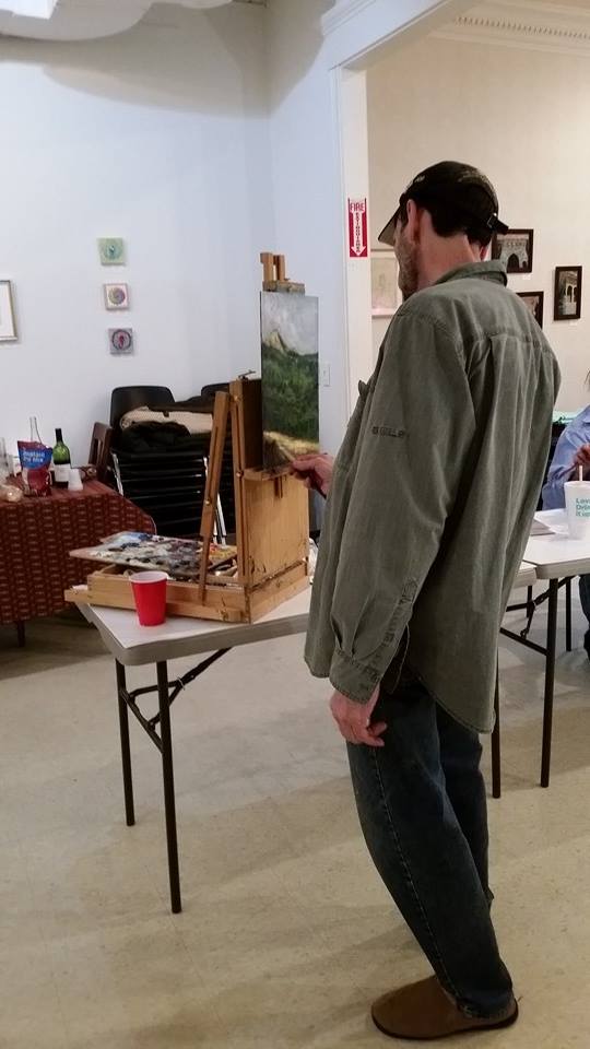Ken Luccese at work