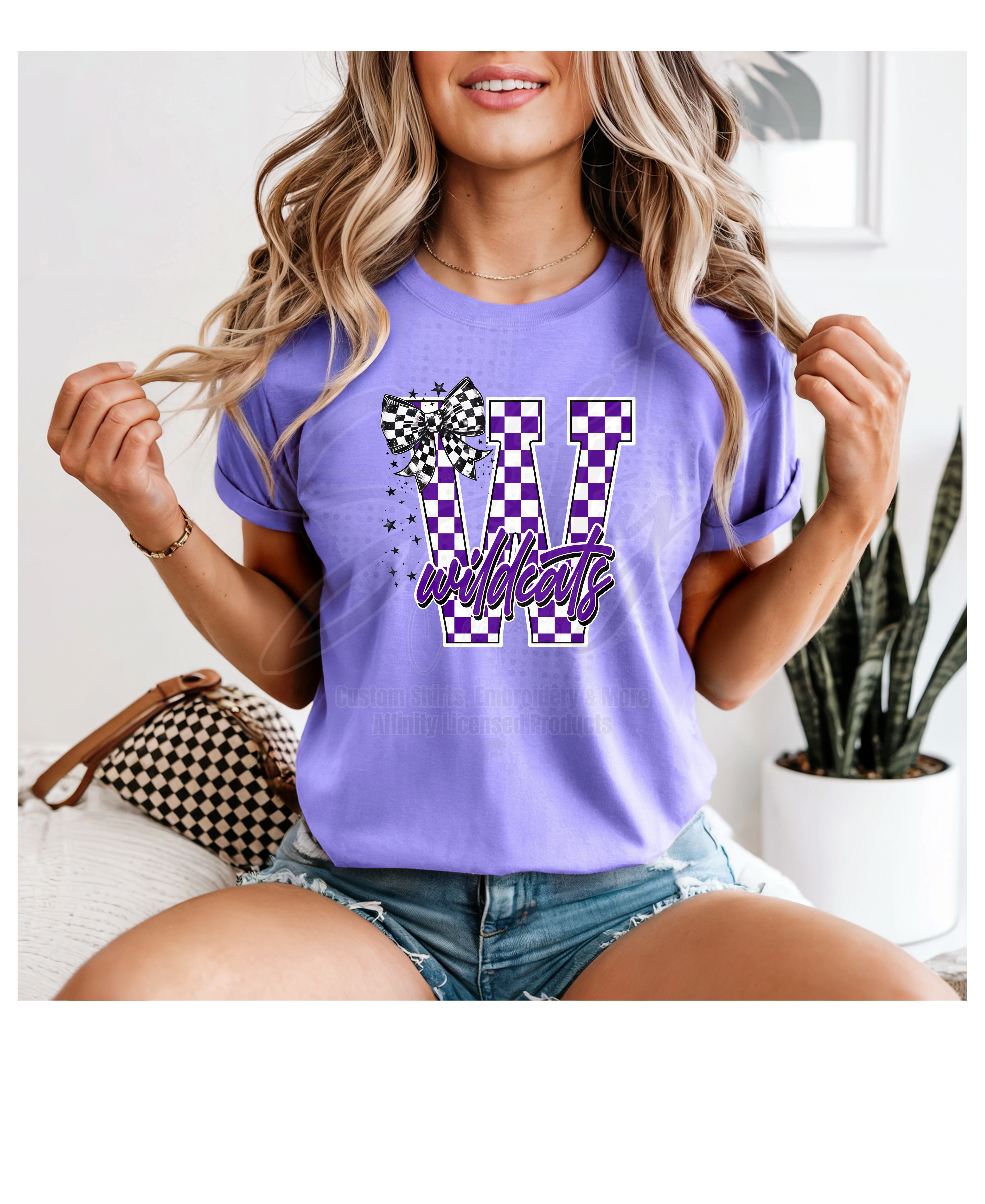 Wildcats Checkered