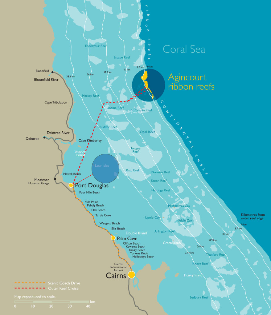 Great Barrier Reef Map