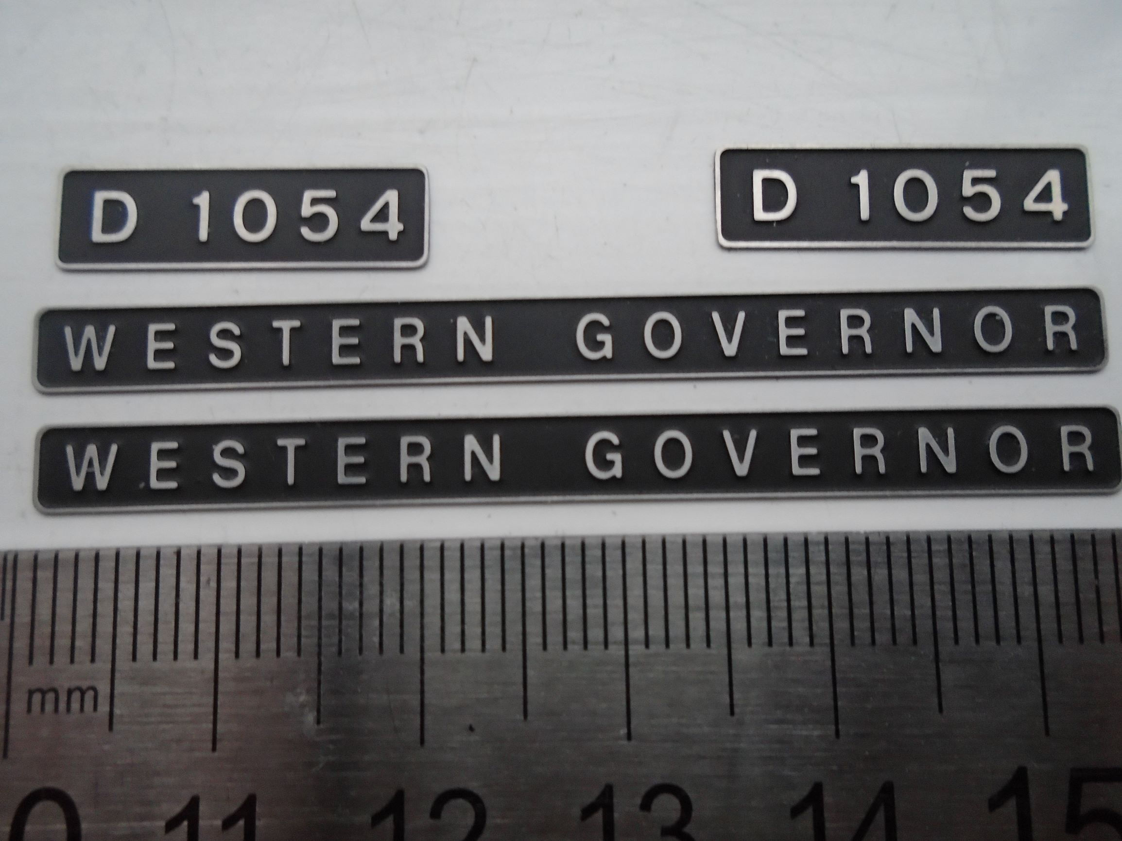 D1054 WESTERN GOVERNOR