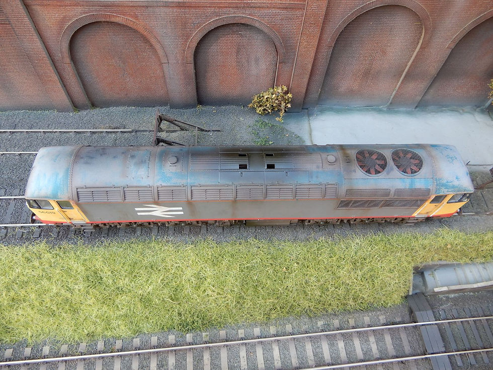 Thumbnail: 56019 Red Stripe Railfreight Romanian conversion 11