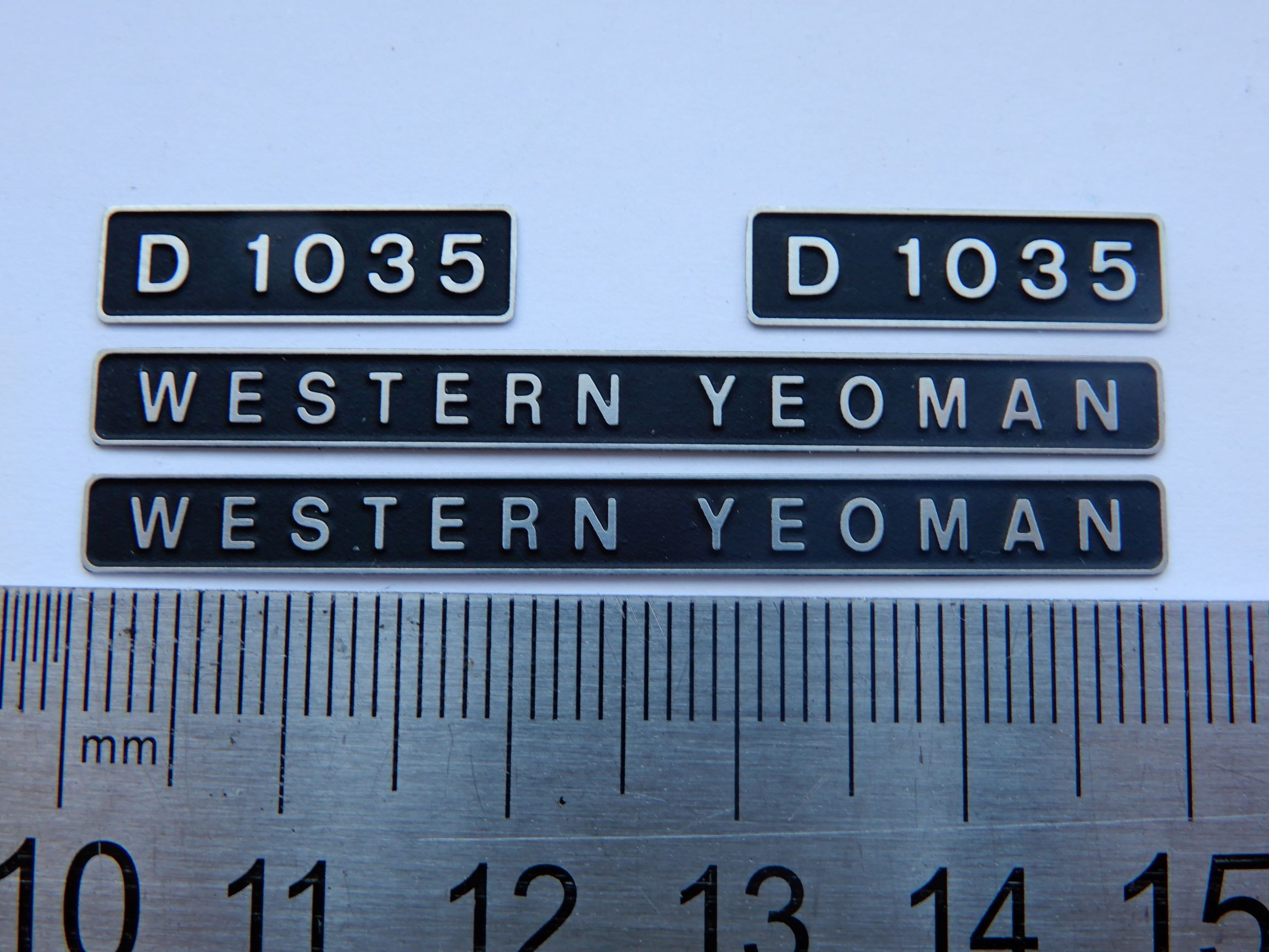 D1035 WESTERN YEOMAN