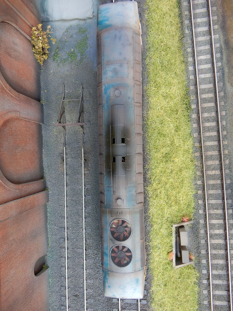 Thumbnail: 56019 Red Stripe Railfreight Romanian conversion 7