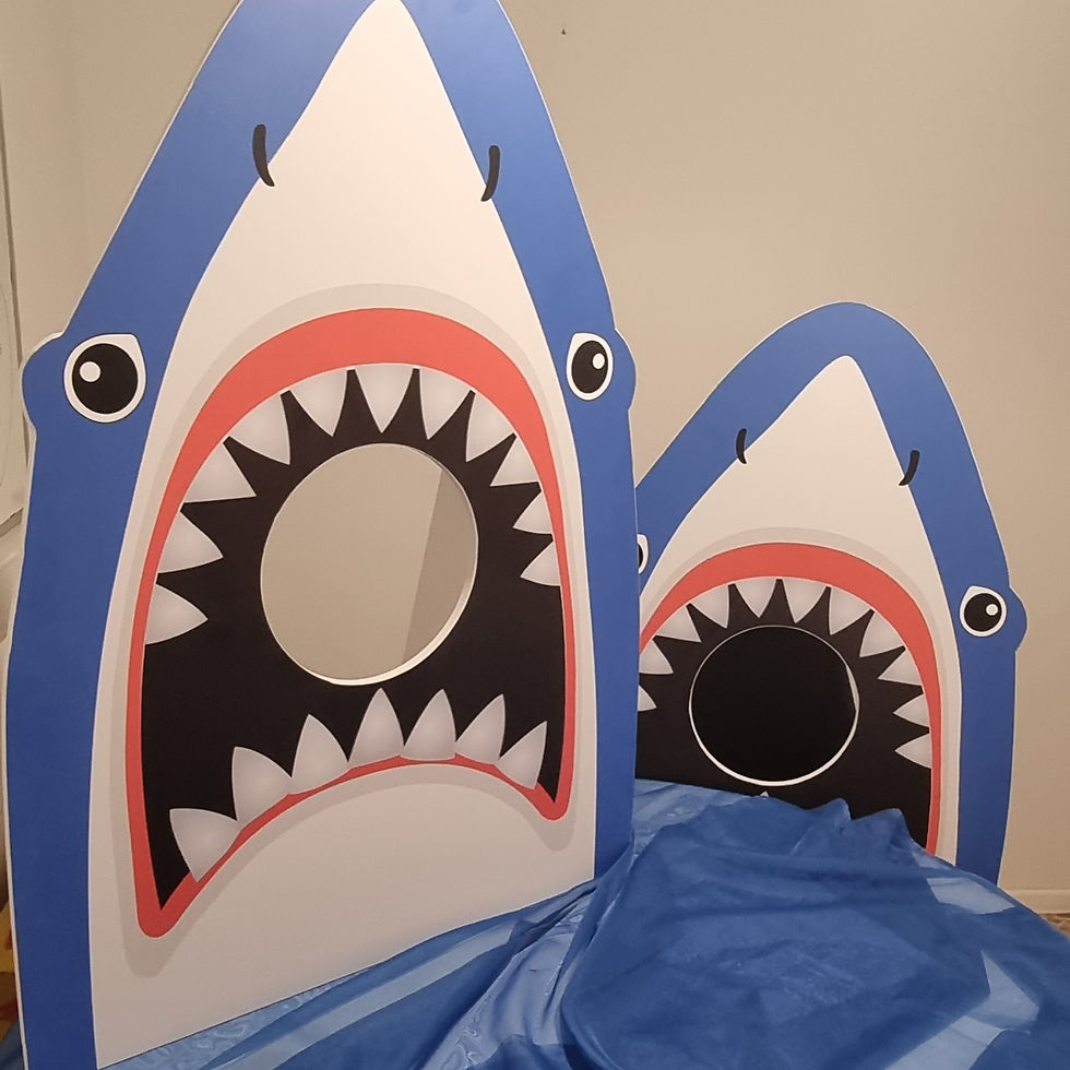 Thumbnail: Crazy Shark Toss - Hire