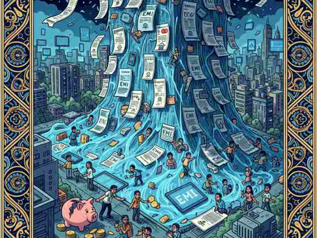 India's Hidden Debt Avalanche: Crushing Dreams From Savings To EMIs