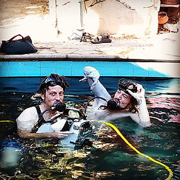 Dual Underwater Breathing Air-Pump