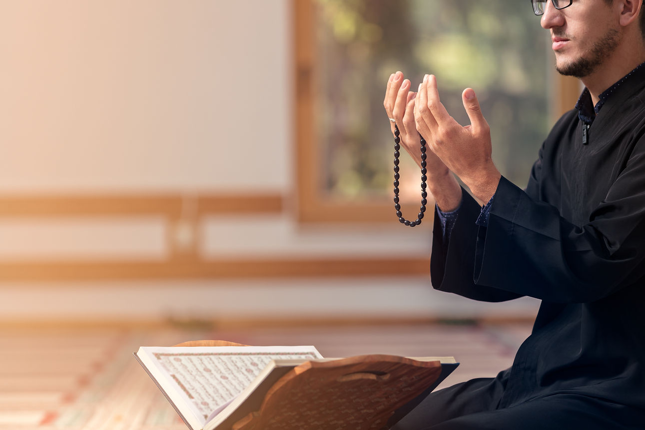 Muslim Man Praying