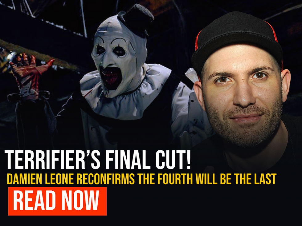 The Final Cut? Damien Leone Reconfirms Terrifier 4 Is Being Written as Art the Clown’s Finale