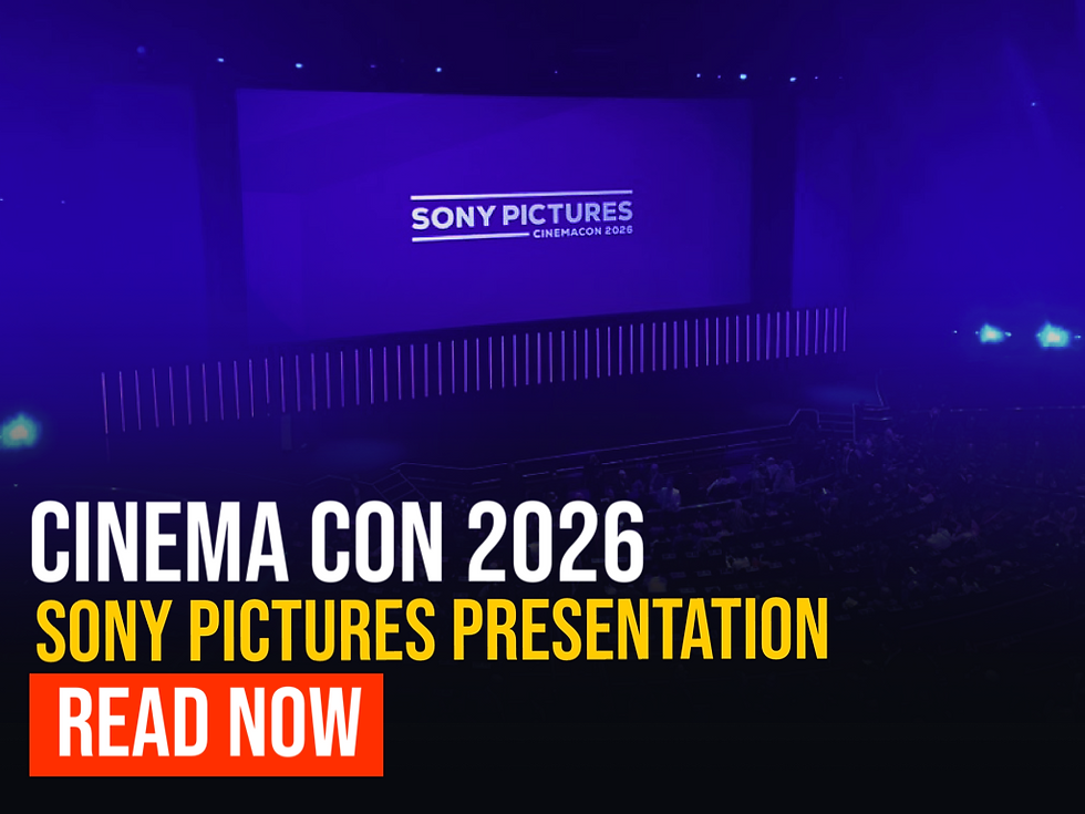 CinemaCon 2026: Sony recap With Bold Vision, Major Reveals, and Crowd-Stopping Moments