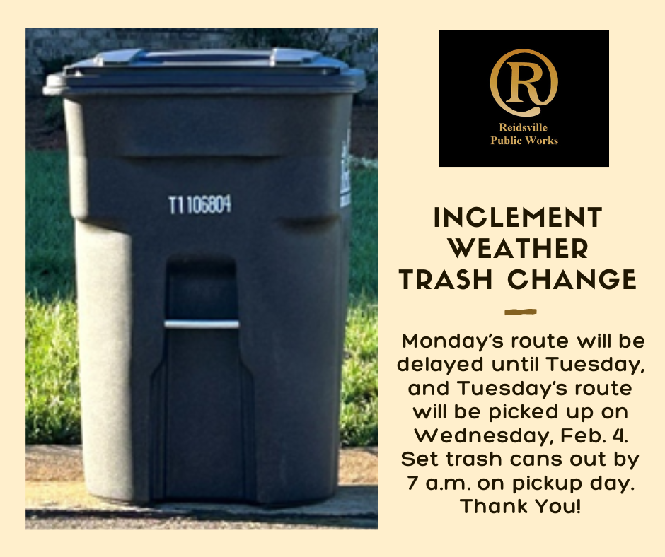 Trash Routes Rescheduled