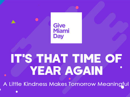 Top 5 reasons to donate to OLCDC on Give Miami Day