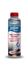4 zamanlı Yakıt Sistemi Temizleyici, tüm benzinli 4 zamanlı bot motorlarında, yakıt sisteminde çalışmaya bağlı meydana gelen zararlı maddeleri ve verniği etkin şekilde temizler.