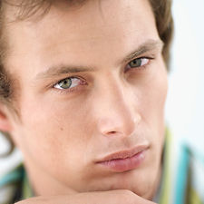 Portrait d'un homme pensif