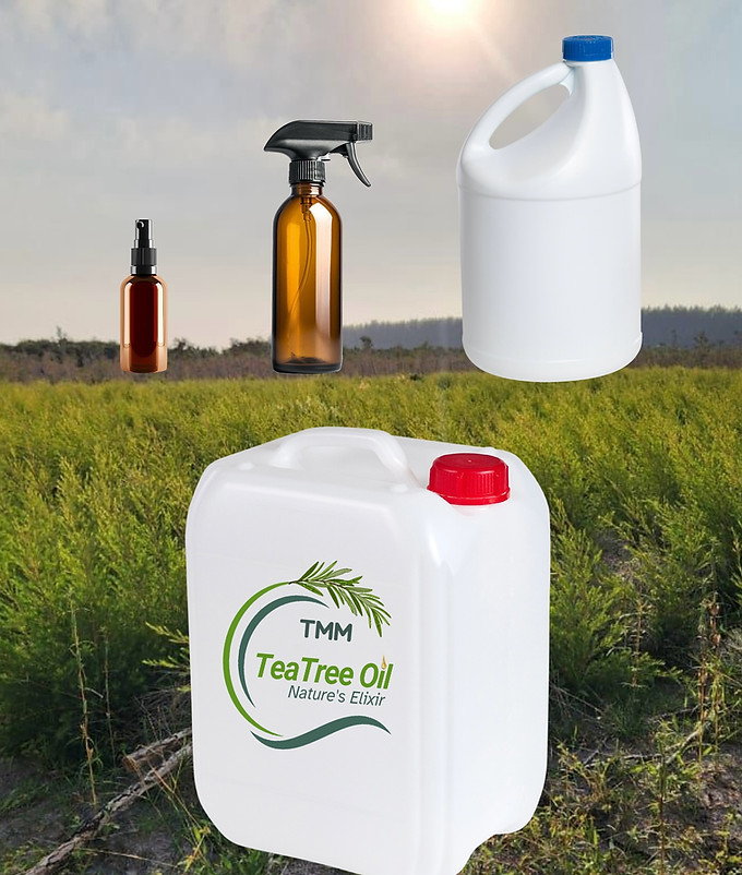 TMM tea tree essential oil and commercial quantity hydrosol