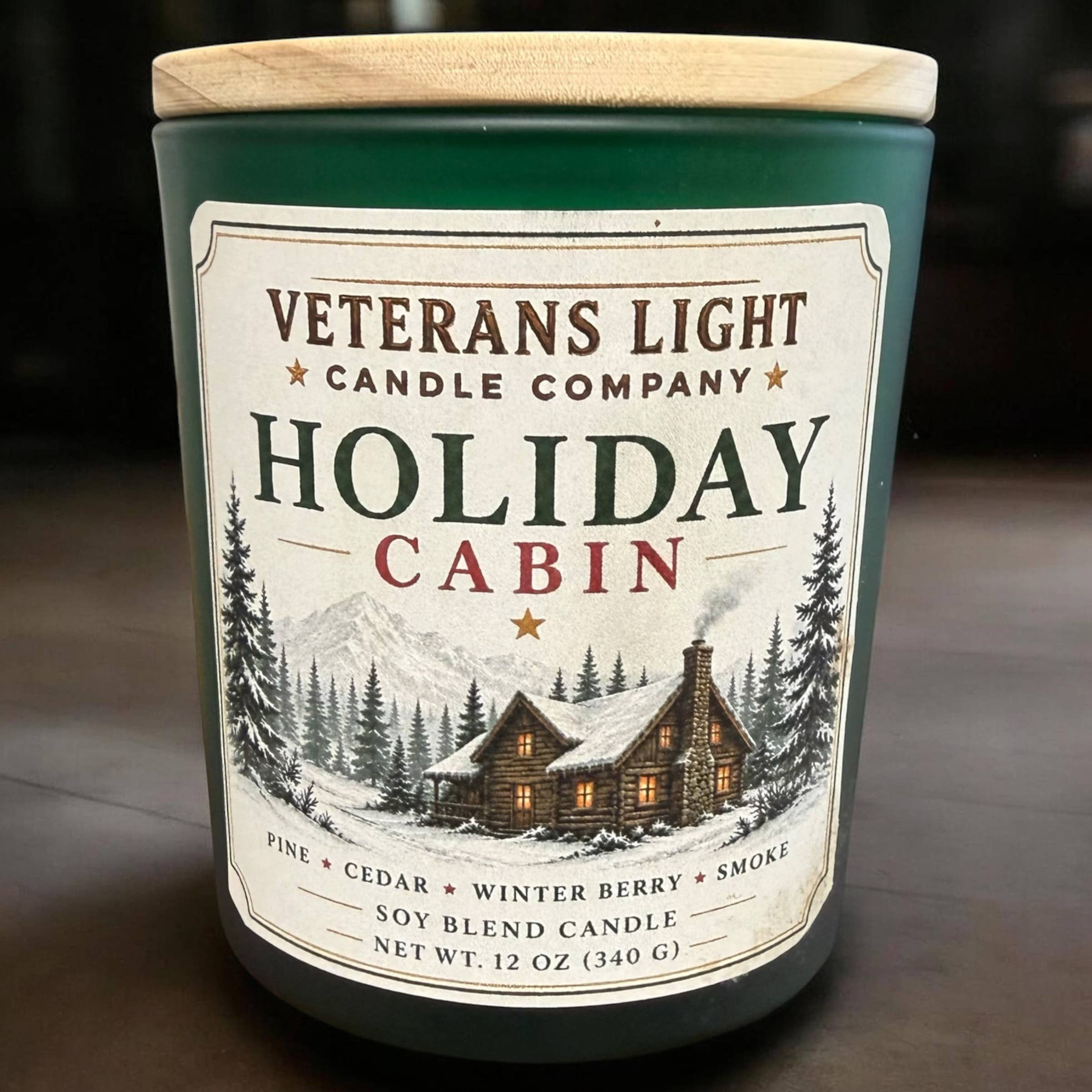 Holiday Cabin | Pine, Cedar, Winter Berry & Smoke