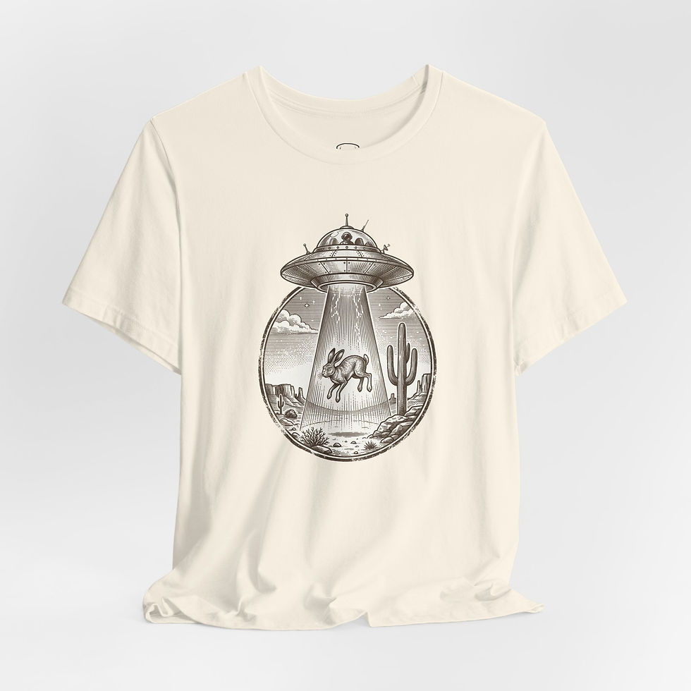 Thumbnail: UFO UPDATE – Desert Abduction Tee 🛸👽