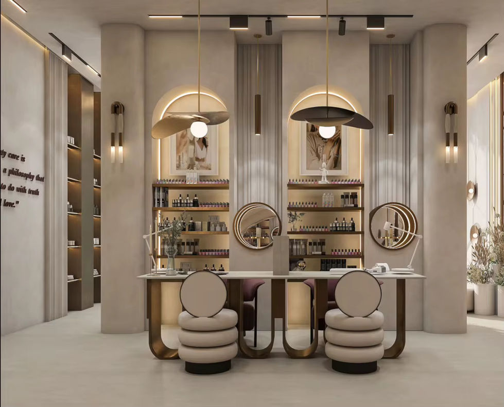 KRX Salon Design & Furniture fitout