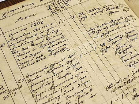 Jak hledat v matrikách na západě Čech