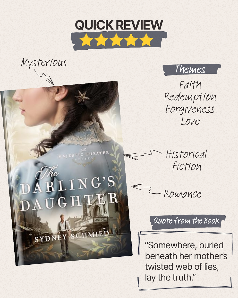 Quick Review of The Darling's Daughter by Sydney Schmied