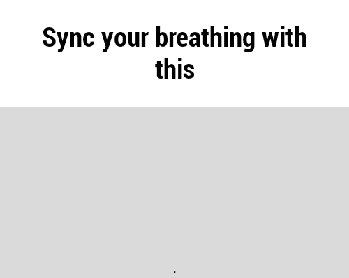 Breath Bubble