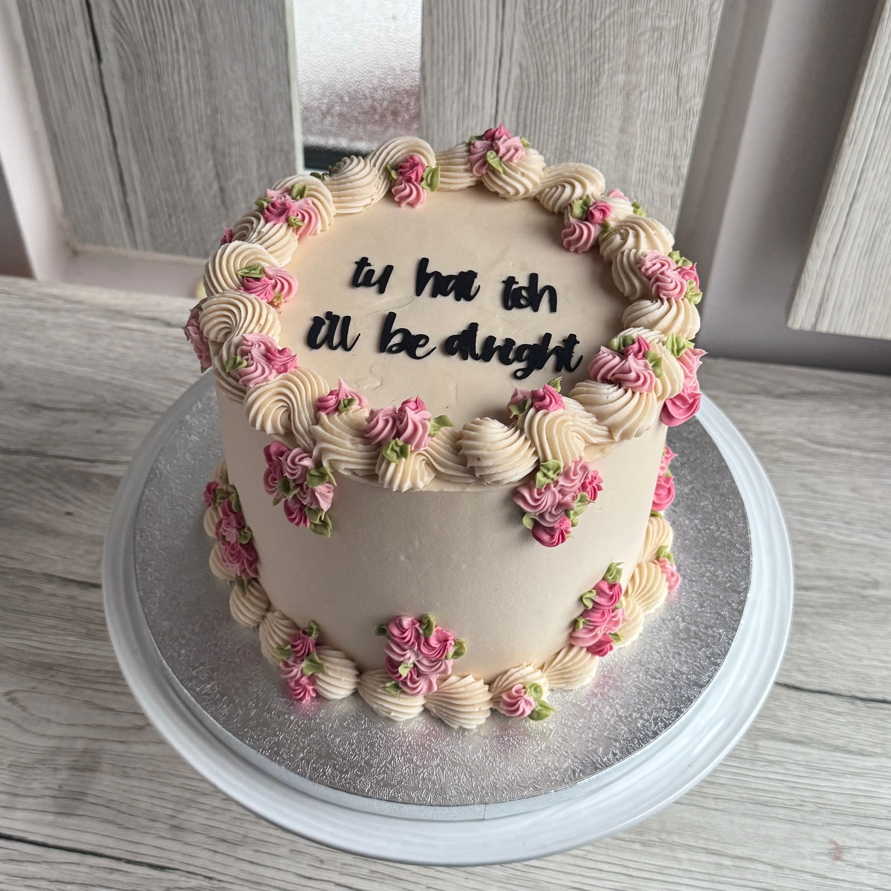 Vintage Floral Cake