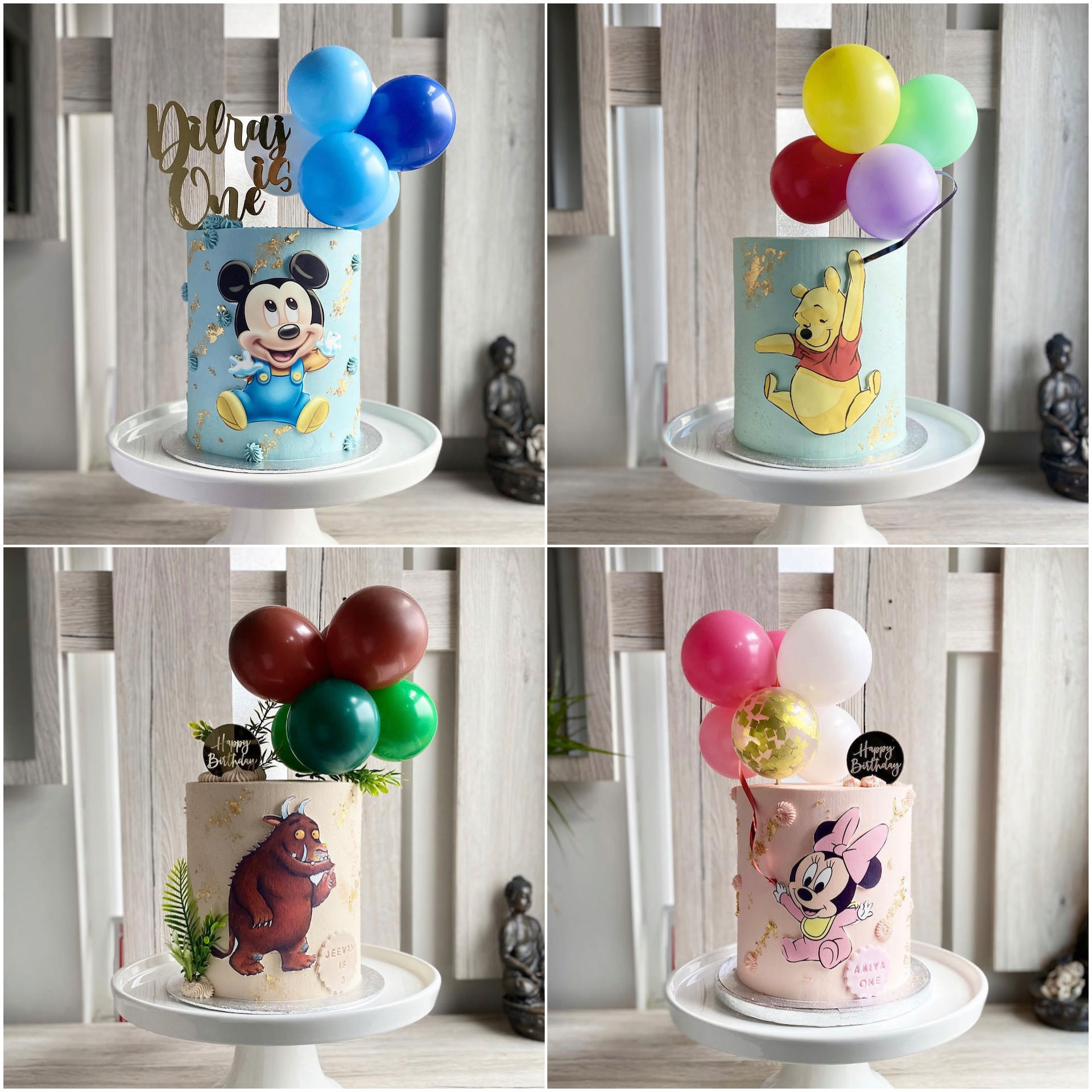Kids Character Edible Image Cake 