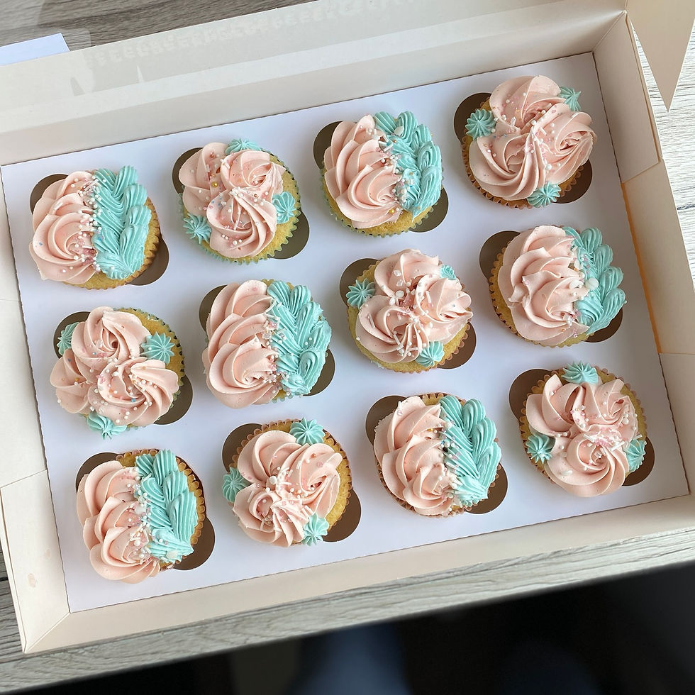 Thumbnail: 12 Buttercream Cupcakes - Collection Only