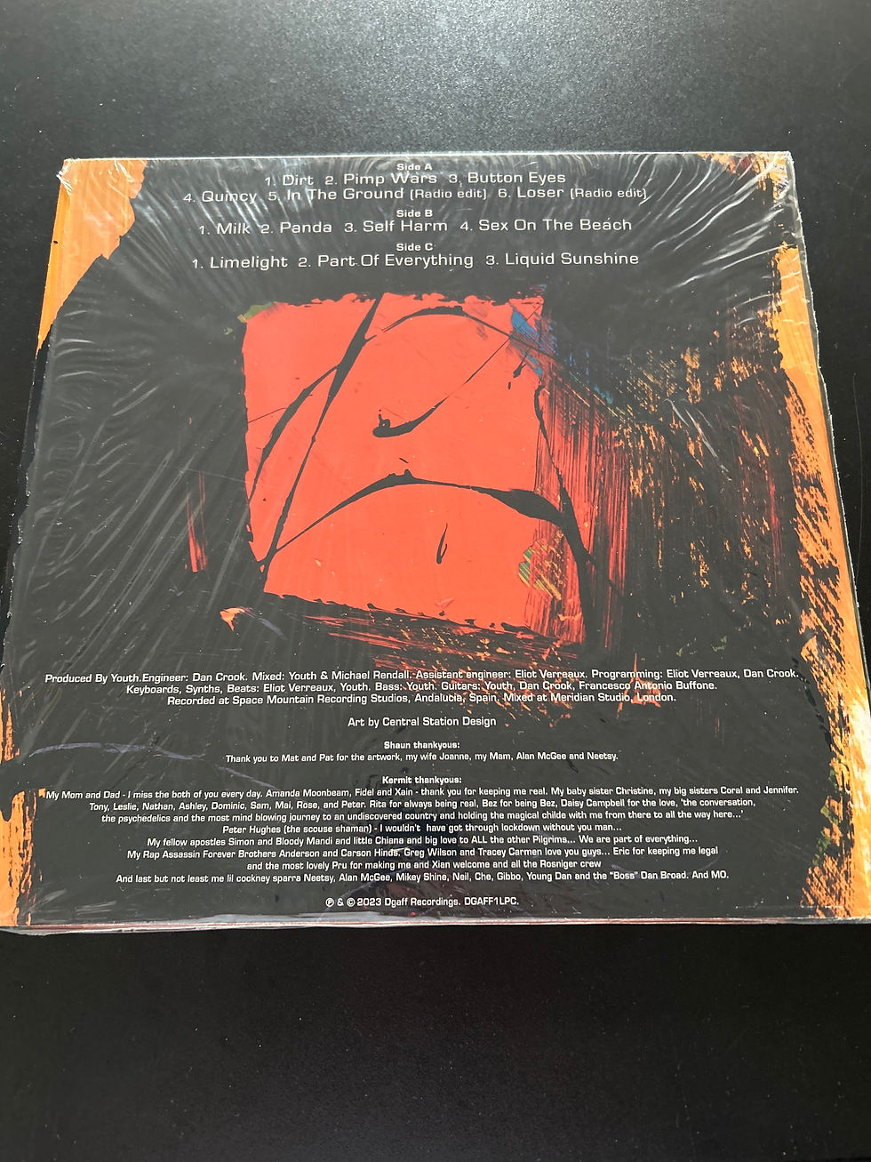 Thumbnail: Black Grape - Orange Head - EX/EX