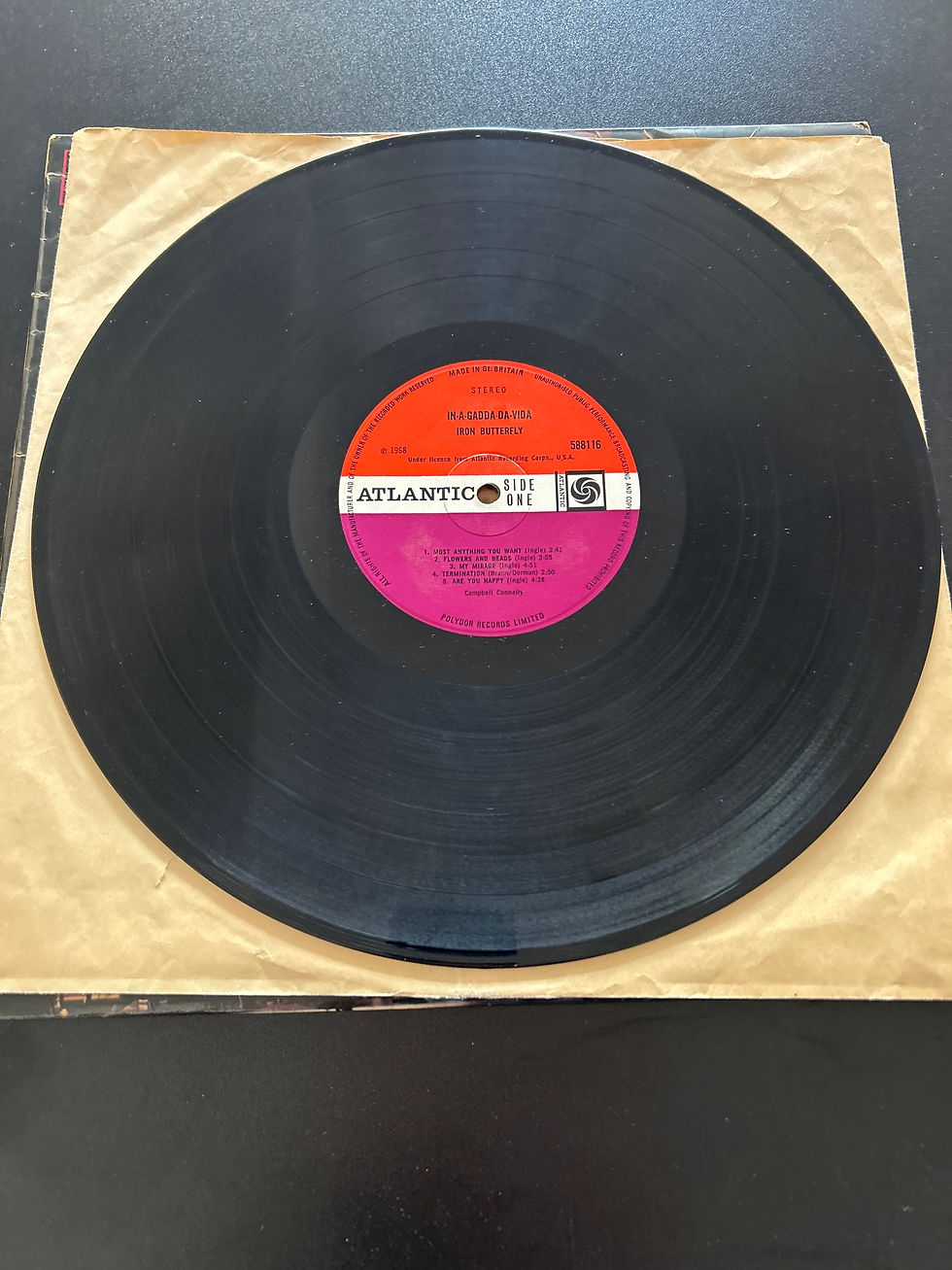 Thumbnail: Iron Butterfly - In-A-Gadda-Da-Vida - VG+/VG+
