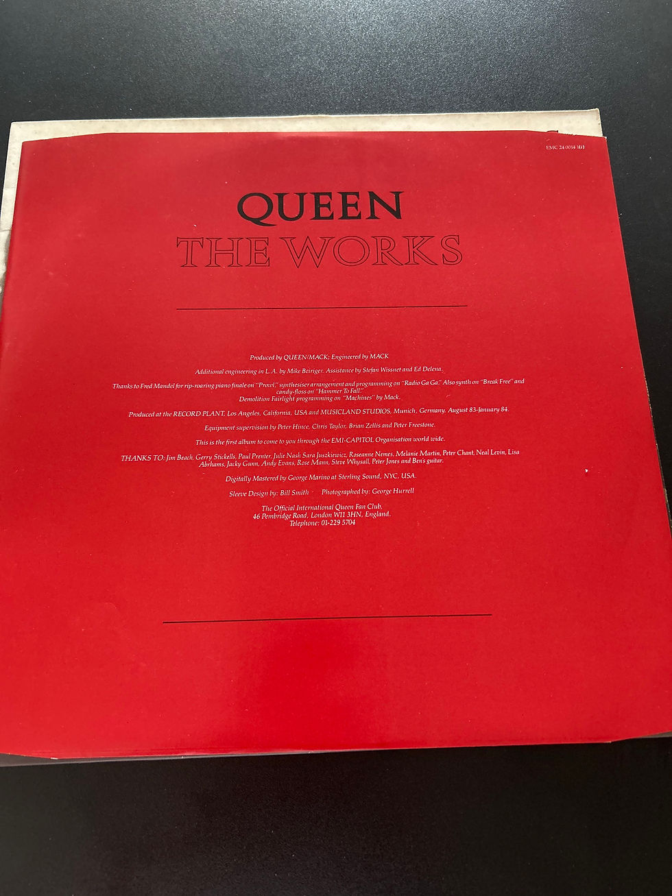 Thumbnail: Queen - The Works - VG+/VG+