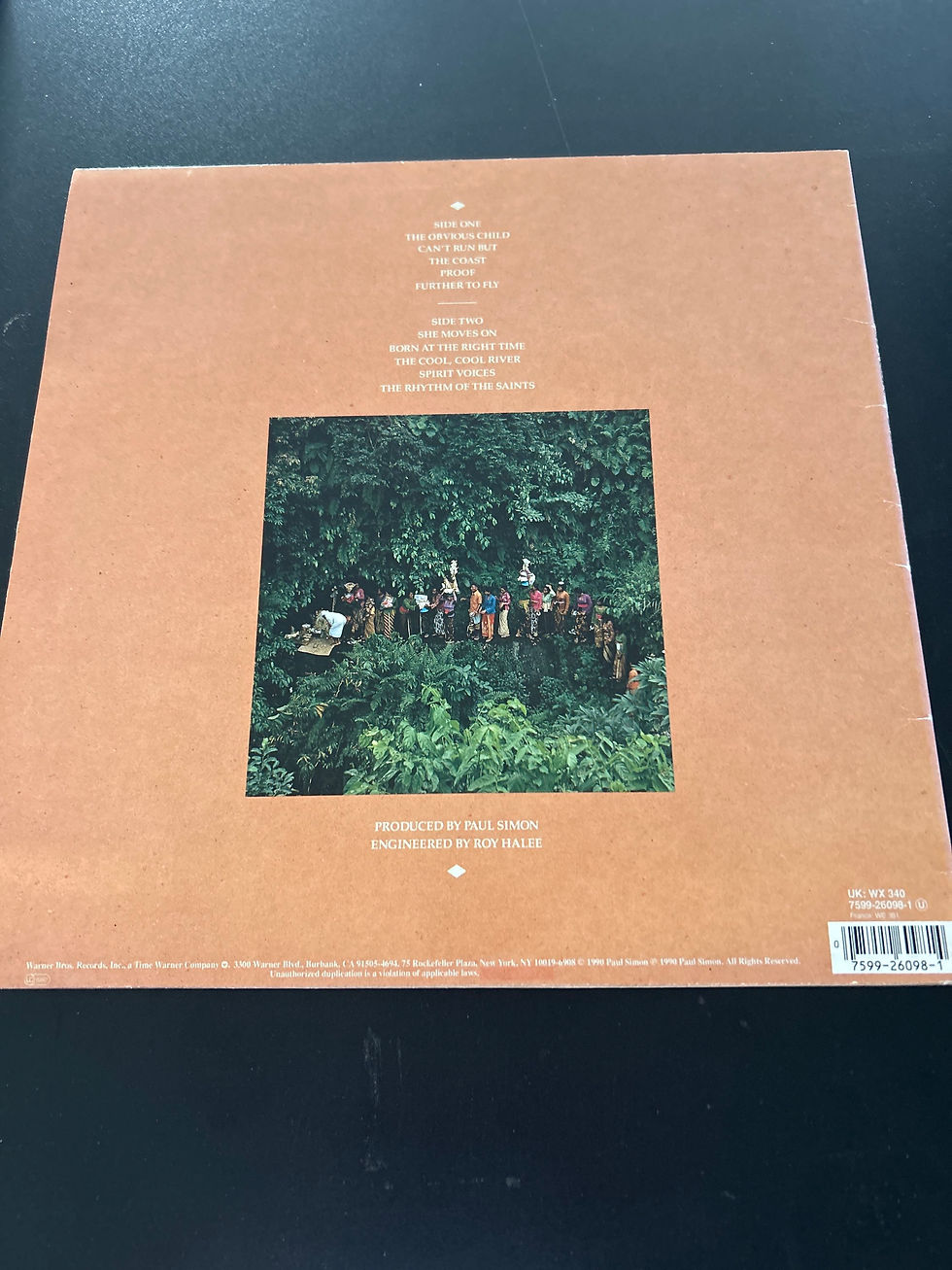 Thumbnail: Paul Simon - The Rhythm Of The Saints - VG+/VG+
