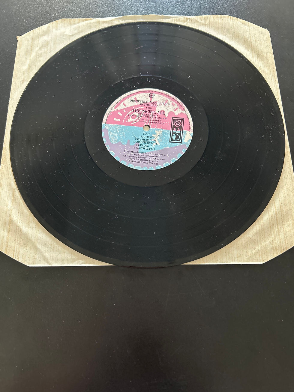 Thumbnail: Orchestral Manoeuvres in the Dark - The Pacific Age - VG+/VG+